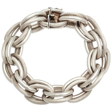 vintage hermes silver bracelet|authentic hermes bracelets online.